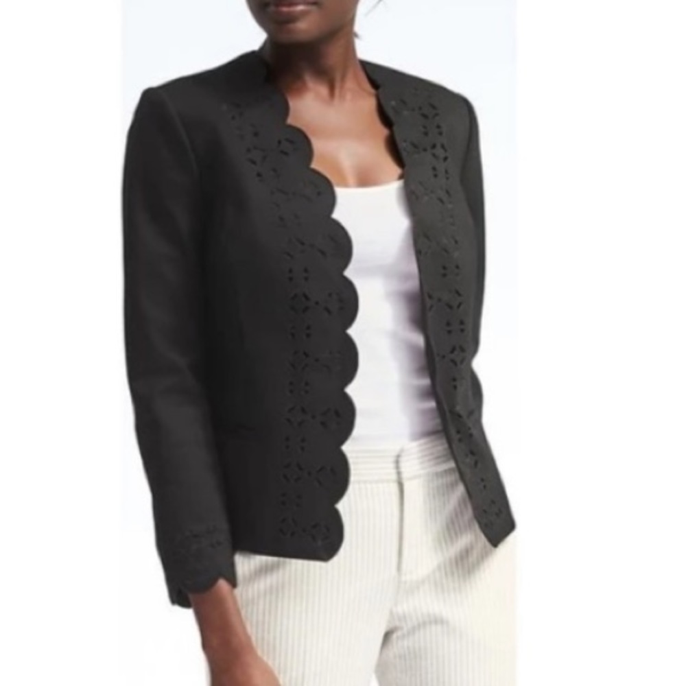 Banana Republic laser cut blazer - Picture 1 of 5